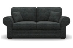 Heart of House Chedworth 2 Seat Fabric Sofa Bed - Dark Grey